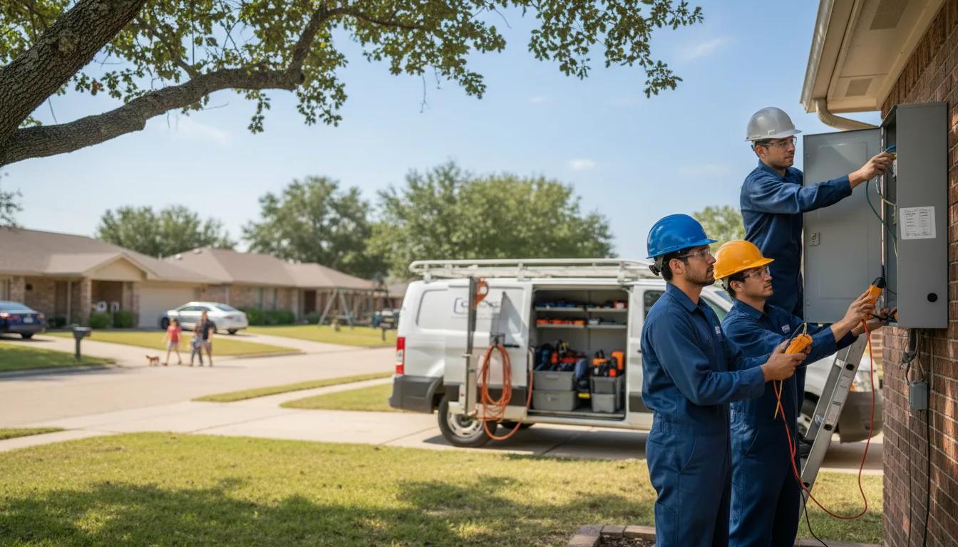 Certified electrician providing emergency electrical services in Rocky Hill, KY
